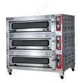 Pleine série boulangerie équipement K168 3-couche 9-plateau de cuisson fabricants de four pour mini-four de boulangerie gaz de pont